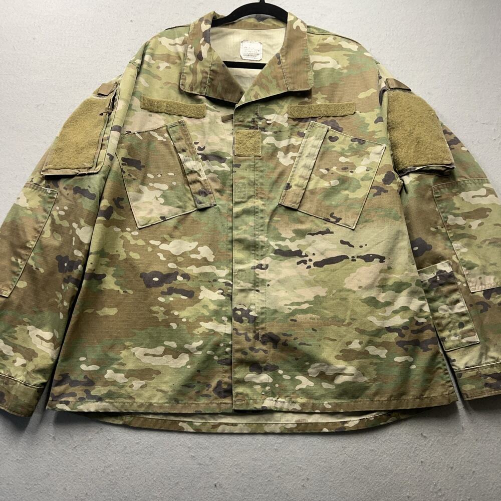 US Military OCP Multicam Combat‎ Jacket Shirt Army Scorpion Camo FRACU Top
